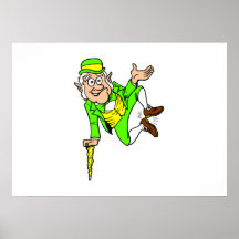 Le jour de St Patrick Posters