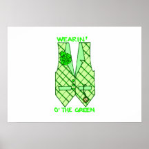 Le jour de St Patrick Posters