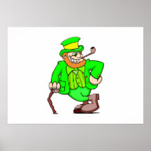 Le jour de St Patrick Posters