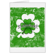 Le jour de St Patrick, s'inversent aussi Carte De Vœux