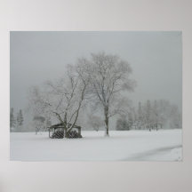 Le jour d'hiver affiches