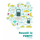 le kawaii est T-shirt de femme d'amusement