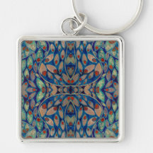 le keychain de tournant (peinture) porte-clés