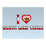 Le lac Tahoe du sud, CA Carte Postale