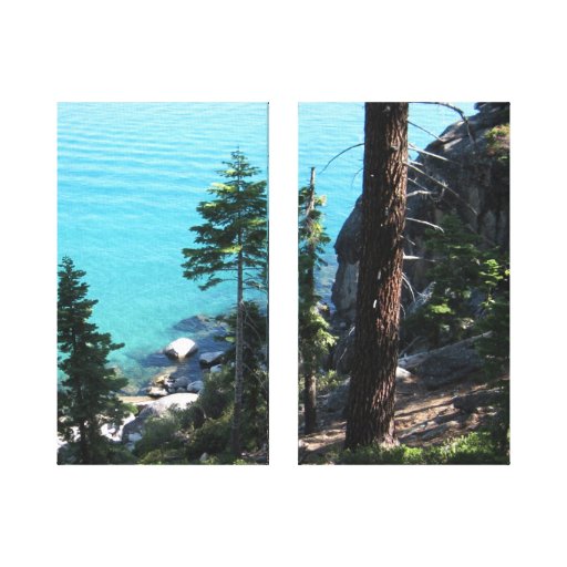 Le lac Tahoe Impression Sur Toile
