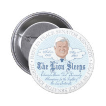 Le lion de la DÉCHIRURE Ted Kennedy de sommeils de Badge Avec Épingle