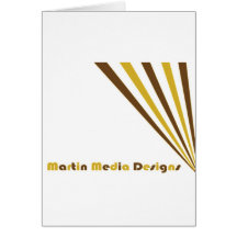 Le magasin de conceptions de médias de Martin Carte De Vœux