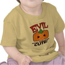Le mal n'a jamais regardé ceci mignon ! Potiron T-shirt
