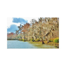 Le marais de la Louisiane Toiles Tendues