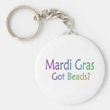 Le mardi gras a obtenu des perles porte-clé