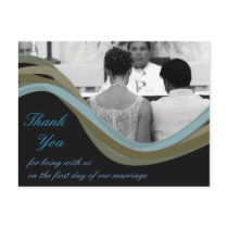 Le mariage personnalisé de photo vous remercient d