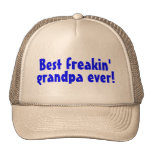 Le meilleur grand-papa de Freakin jamais (bleu) Casquettes De Camionneur