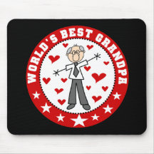 Le meilleur grand-papa Mousepad du monde Tapis De Souris