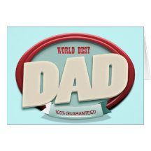 le meilleur papa du monde cartes de vœux