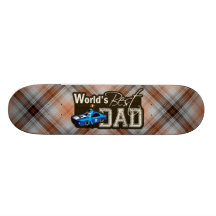 Le meilleur papa du monde ; Emballage Skateboards Cutomisables