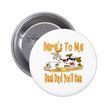 Le meilleur papa jamais badges avec agrafe