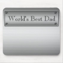 Le meilleur papa Mousepad du monde tapis de souris