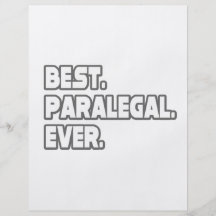 Le meilleur paralégal jamais prospectus