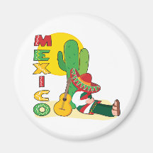 Le Mexique Magnets