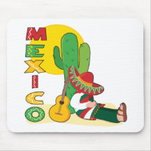 Le Mexique Tapis De Souris