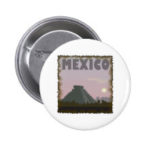 Le Mexique vintage Pin's Avec Agrafe