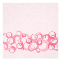 Le mod rose entoure l'invitation