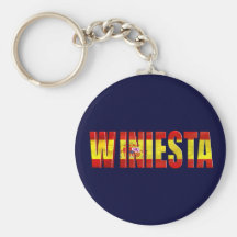 le monde de l'Espagne de wINIESTA soutient des cad Porte-clés