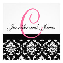 Le monogramme de faire-part de mariage appelle la 