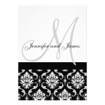 Le monogramme de faire-part de mariage appelle la 