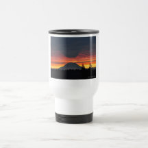 Le mont Rainier et son ombre Tasses