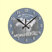 Le mont Rushmore est monumental ! horloges murales