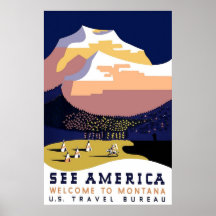 Le Montana vintage Posters