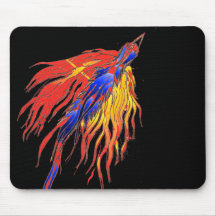 le mousepad d'oiseau tapis de souris