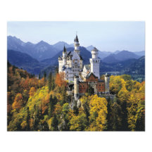 Le Neuschwanstein de fantaisie est l'un de trois Photographie
