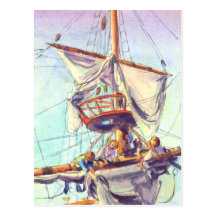 Le NID de CORNEILLE par SHARON SHARPE Carte Postale