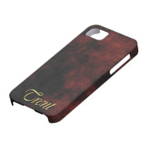 Le nom de TRENT a personnalisé la caisse de téléph Coque iPhone 5 Case-Mate