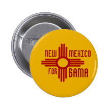 Le NOUVEAU MEXIQUE POUR le bouton d'OBAMA Badges Avec Agrafe