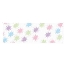 Le pastel tient le premier rôle le signet cartes de visite professionnelles
