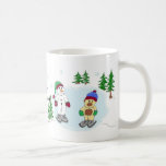 Le pays des merveilles d'hiver mug à café