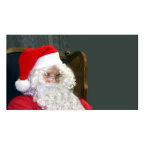Le père noël cartes de visite