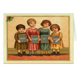 Le père noël grossier cartes de vœux