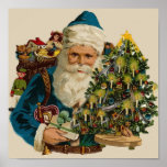 Le père noël vintage posters