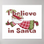 Le père noël vole posters