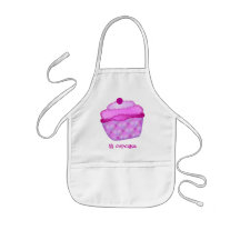 Le petit gâteau d'Applique badine le tablier - mau