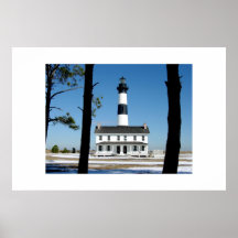 Le phare 3 d'île de Bodie Posters