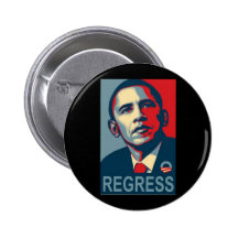 Le Pin de parodie d'Obama régressent Badges Avec Agrafe