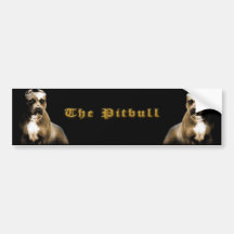 Le PITbull Autocollant Pour Voiture