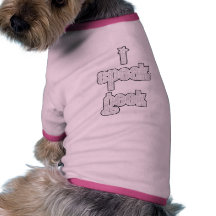 Le plaid blanc je parle le geek t-shirt pour animal domestique