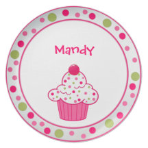 Le plat fait sur commande de la jolie fille assiette