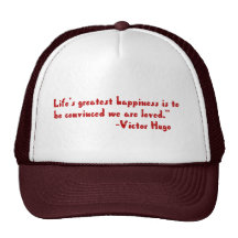 Le plus grand bonheur de la vie casquettes de camionneur
